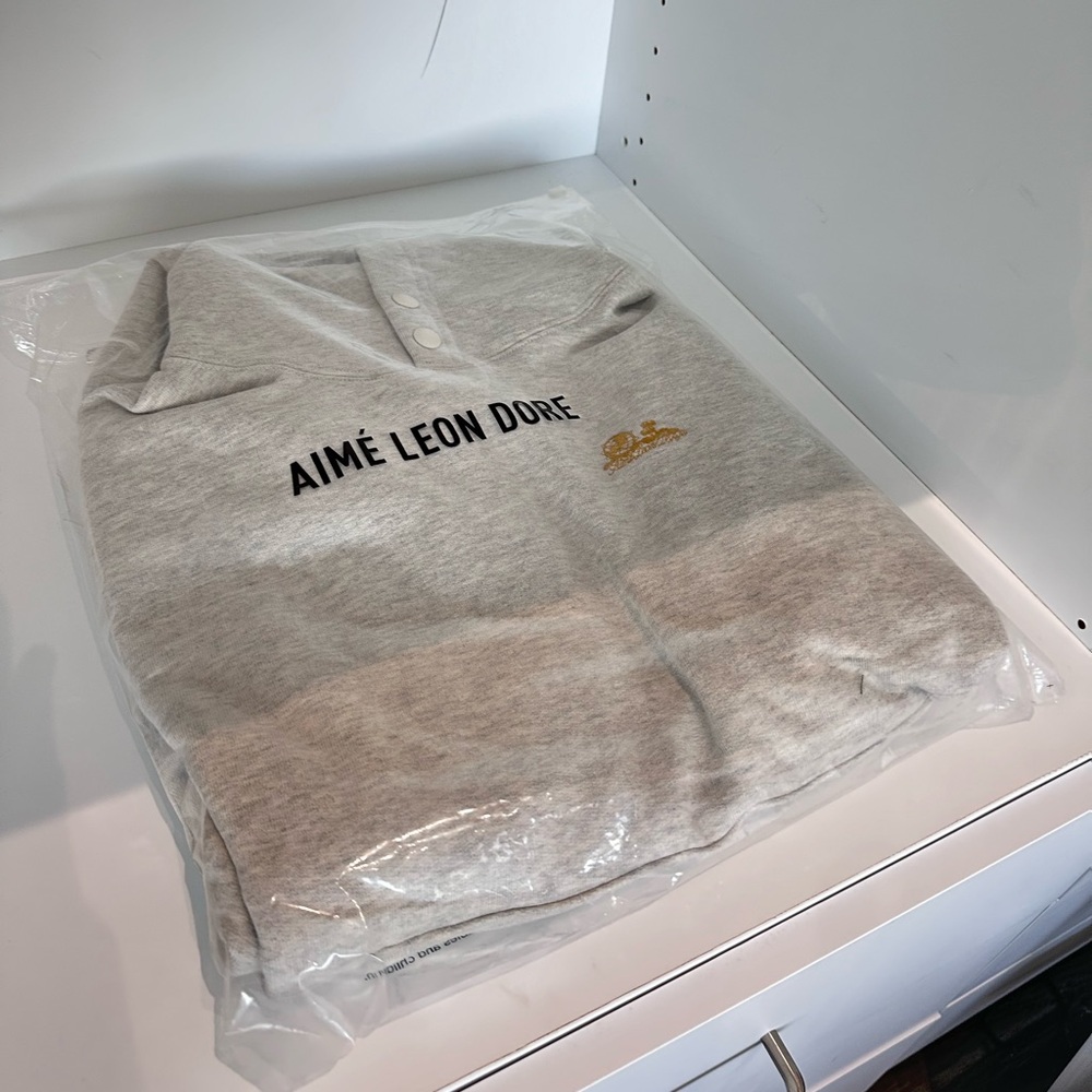 Aime Leon Dore (ALD) Heather Grey Hoodie